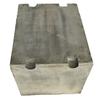 Cadeira de concreto cimentício transparente para jardim, canteiro de flores, paisagismo, árvore, piscina, banco de arte transparente, banco UHPC de formato especial para exterior