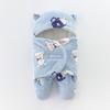 Cobertor acolchoado para bebê recém-nascido primavera, outono e inverno, saco de dormir de algodão anti-susto para segurar o bebê, mantas de bebê
