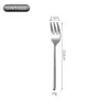 Juego de Cubiertos Engrosado de Acero Inoxidable 304 Transfronterizo para Uso Doméstico, Cuchillo para Filete Estilo Occidental, Tenedor, Cuchara, Tenedor de Postre, Cuchara de Postre