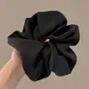 Nuevo Estilo de Gama Alta Cuatro Capas Oversized Plisado Estilo Perezoso Coleta Baja Goma para el Cabello Scrunchie Accesorio para el Cabello