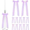 Amazon Más Vendido Estilo Ballet Lazo Pastel Fiesta de Cumpleaños Botella de Perfume Botella de Vino Vela Caja de Regalo Cinta Decorativa