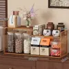 Prateleira de Armazenamento para Bancada de Cozinha Sala de Estar Armazenamento de Lanches Prateleira de Armazenamento para Mesa de Jantar Mesa de Escritório Porta-Copos e Livros para Bancada