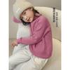 [En stock, camisa de base de color sólido de cuello medio alto para bebés y niños de Corea del Sur para niños y niñas, suéter de primavera y otoño, nuevo tejido]