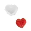 Molde de Mousse Amor Dia dos Namorados Bolo DIY Assar Molde de Silicone Chocolate Sobremesa em Formato de Coração