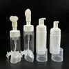 Botella Espumadora de Mousse Tipo Prensa 150ml Blanca/Transparente Plástico PET Boca de Rosca 42 Botella de Espuma Mousse Hecho a Medida