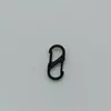 Mosquetón Colorido Pintado en Forma de S Hebilla en Forma de 8 Mosquetón de Resorte de Aleación de Zinc de Doble Extremo en Forma de S Hebilla de Conexión para Joyería DIY Llavero