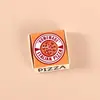 Casa de Muñecas Miniatura Simulación Charola de Pizza Accesorios para Jugar a Comer Modelo de Juego de Imitación Pequeños Adornos