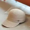 Industria de Sombreros Yuqun Lino Transpirable Gorra de Pico Estilo Coreano para Mujer Casual Más Fácil de Combinar Sombrilla Sombrero de Equitación Sombrero Sombrilla Verano