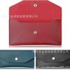 Cartera de cuero de PU estilo coreano, tarjetero estilo ins, tarjetero largo de estilo simple, monedero, bolso, sobre para efectivo, tarjetero
