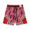 Shorts Masculino Estilo Americano Aj Air Jordan Shorts de Basquete Comprimento Quarto Corrida Fitness Casual Solto Secagem Rápida Comprimento Médio Shorts Esportivos