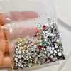 Pedrarias para Nail Art Materiais DIY Pedras Strass Brilhantes da Moda com Fundo Plano Strass SS4 Colorido Pequenas Pedras Strass Redondas Adesivos Acessórios para Nail Art Pedras Strass para Unhas