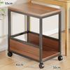 Mesa Lateral de Sofá Sala de Estar Doméstica Moderna Simples Mesa de Centro Varanda Quarto Mesa Pequena Simples Camadas Removível Gabinete Lateral