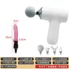 Pistola de massagem acessórios de máquina de pistola modificada cabeça modificada vibrador divertido de silicone produtos de masturbação produtos sexuais para adultos