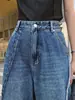 Jeans de pierna ancha de cintura alta para mujer, corte recto y holgado, nuevo estilo verano 2026, pantalones tipo "dad" con diseño de retazos, adelgazantes y hasta el suelo