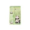 Anillo de Dibujo Animado de Panda Portátil de Hojas Sueltas Memoria de Palabras Estudiante Memo Mini Bolsillo Palabra en Inglés