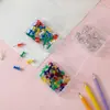 Tachinhas Plásticas Coloridas para Quadros de Cortiça, Tachinhas de Escritório, Clipes para Fotos, uma Caixa de Tachinhas Pequenas no Atacado