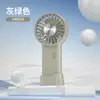 Ventilador Eléctrico de Mano Mini Ice-Sense Recargable por USB Portátil para Exteriores Ventilador Pequeño Regalo para Estudiantes Mini Ventilador