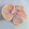 Flor Artificial Phalaenopsis Cabeza Souvenir Decoración Película de Impresión 3D Flor Falsa Hecho a Mano DIY Pasador Corsage Accesorios