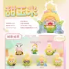 Figuras de Caixa Surpresa Doces de Milho Populares no Xiaohongshu Decorações Criativas de Resina Pequenos Enfeites Atacado
