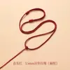 Cordón para colgante de jade tejido a mano, cadena de collar para hombres y mujeres, amuleto de jade, colgante de Buda de jadeíta, cordón para colgar amarillo, rojo, negro
