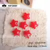 Contas Estrela Coloridas, Acessórios Estrela de Cinco Pontas Grandes Brilhantes, Materiais para Joias de Corrente de Celular Decorativa Feita à Mão com Contas DIY