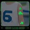 Atmósfera del Día del Niño Pegatinas Faciales Luminosas Reunión Deportiva Escenario Tatuajes Pintados Pegatinas Decorativas Impermeables No Tóxicas