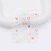 Nuevas pegatinas tridimensionales de gelatina para decoración de uñas, diseño de flor de dopamina, estrella, amor, pegatinas 3D impermeables para uñas