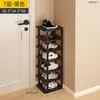 Sapateira Multicamadas para Hall de Entrada, Armário de Sapatos Simples para Portas Pequenas e Estreitas, Novo Modelo 2026 para Dormitórios e Apartamentos Pequenos Alugados