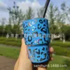 Nuevo Vaso Mini de Sublimación para Licores de 3 oz, Taza de Espresso, Vaso Multicolor de Acero Inoxidable de Doble Pared con Popote