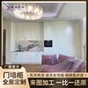 Fábrica de Foshan, casa inteira, painel de parede de guarda-roupa francês de madeira maciça personalizado, porta de armário de cozinha de madeira personalizada, processamento feito sob medida