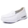 Zapatos de enfermería de otoño para mujer, versátiles y cómodos, con amortiguación de aire, resistentes al desgaste, antideslizantes, resistentes a olores y cómodos para los pies, zapatos médicos especializados al por mayor