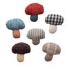 Acessórios de Cogumelo de Tecido Estilo Coreano DIY Acessórios para Cabeça Grampo de Cabelo Broche Acessórios para Roupas Capa de Celular Meias Acessórios para Chapéu