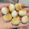 Fornecido diretamente pelo fabricante: Peças Pequenas de Escultura de Frutas Marfim Cabeça de Gato da Sorte, Contas Soltas de Cabeça de Gato Grelhadas no Carvão de Frutas Cruas para Acessórios de Pulseira DIY