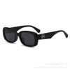 Nuevas gafas de sol polarizadas de moda con montura cuadrada pequeña para hombre y mujer, gafas de sol con protección solar sencillas, tendencia elegida por un influencer de Xiaohongshu.
