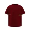 Nanxia Disguise Verano 2025 Nuevo Estilo Japonés Tendencia Casual Holgado Cuello Redondo Manga Corta Retro Neutro Camiseta Estampada