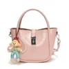 Bolso de Mano de Moda Bolso Cubo Bolso Cruzado para el Trabajo Nuevo Simple de Moda para Mujer Elegante Versátil Casual Bolso de Dama