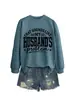 Eso Suena Como Mi Lista de Deseos de Amazon Sudadera Elegante y Moderna para Mujer de Otoño e Invierno con Cuello Redondo y Mangas Largas