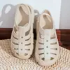 Sandálias de verão novo estilo femininas para usar fora de casa sola macia palmilha grossa sensação de chinelo em casa leves sandálias de duas vias de alta qualidade femininas