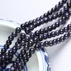 Estrellas brillantes en el cielo nocturno arena azul piedra arenisca azul piedra arenisca cuentas sueltas semiacabado DIY pulsera de cristal accesorios de joyería