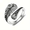 Anillo Cao Shi transfronterizo Amazon AliExpress nuevo joyería estilo Bohemio Europeo y Americano anillo de pétalo anillo de abeja