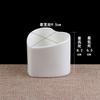 Macetas para Suculentas Macetas de Cerámica para Suculentas Macetas de Porcelana Blanca Macetas Simples Hechas a Mano Plantas Suculentas Flores Pequeñas Huaishai