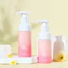 Frasco Espumador Plástico para Limpeza Facial de Pets 120ml Frasco Espumador com Bomba 100-250ml Frasco de Refil para Limpador Facial
