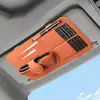 Visera Multifuncional para Coche con Portagafas, Portagafas de Sol y Documentos para Coche, Portapañuelos para Coche, Accesorios de Almacenamiento Interior
