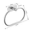Anillo para Toalla de Acero Inoxidable 304 Estante para Toallas Juego de Barras para Toallas de Baño Estante para Toallas de Baño Color Dorado