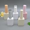 Fornecedor da Fabricante Frasco Plano de Esmalte em Gel para Unhas de 10ml, Frasco Rosa Vazio à Prova de Luz Criativo com Pincel, Frasco Borrifador de Vidro, Frasco de Vidro