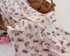 Tecido de algodão com estampa de desenho animado, tecido de algodão floral, vestidos de verão, roupas de boneca, calças, tecido de algodão e seda