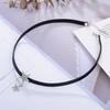 Cadena para el cuello estilo japonés y coreano Collar Harajuku Collar de estrella de cinco puntas Cadena para la clavícula Estilo para mujer Correa de cuello corta simple Collar de cobre Estilo coreano