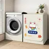 Capa para Máquina de Lavar Roupa de Tambor Feitao Capa Impermeável com Proteção Solar Tecido Automática Completa Little Swan Guarda-Sol Universal Cobertura de Banheiro contra Poeira
