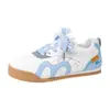 Novos Sapatos Casuais Versáteis da Moda 2026 com Design Confortável e Moderno, Tênis Estilosos Color Block em Estoque