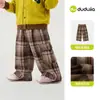 [Obtén 3 USD de descuento al comprar 2 artículos] [Estilo Preppy] Chaleco para Niñas Dudu, Chaleco Cálido de Otoño para Niñas, Ropa Infantil de Moda